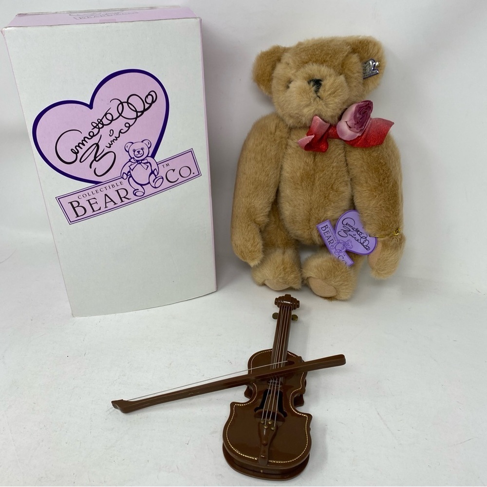 ANNETTE FUNICELLO JOLLY MUSICAL BEAR COLLECTION new in box